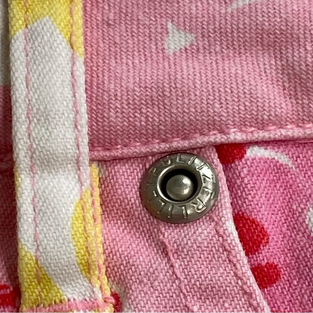🎉Host Pick🎉Lilly Pulitzer Serene Fair Pink Winner's Circle 5 Pocket Jean… - Picture 5 of 7